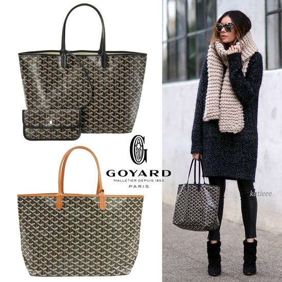 GOYARD トートバッグ サンルイ PMブラック☆2色 ユニセックス